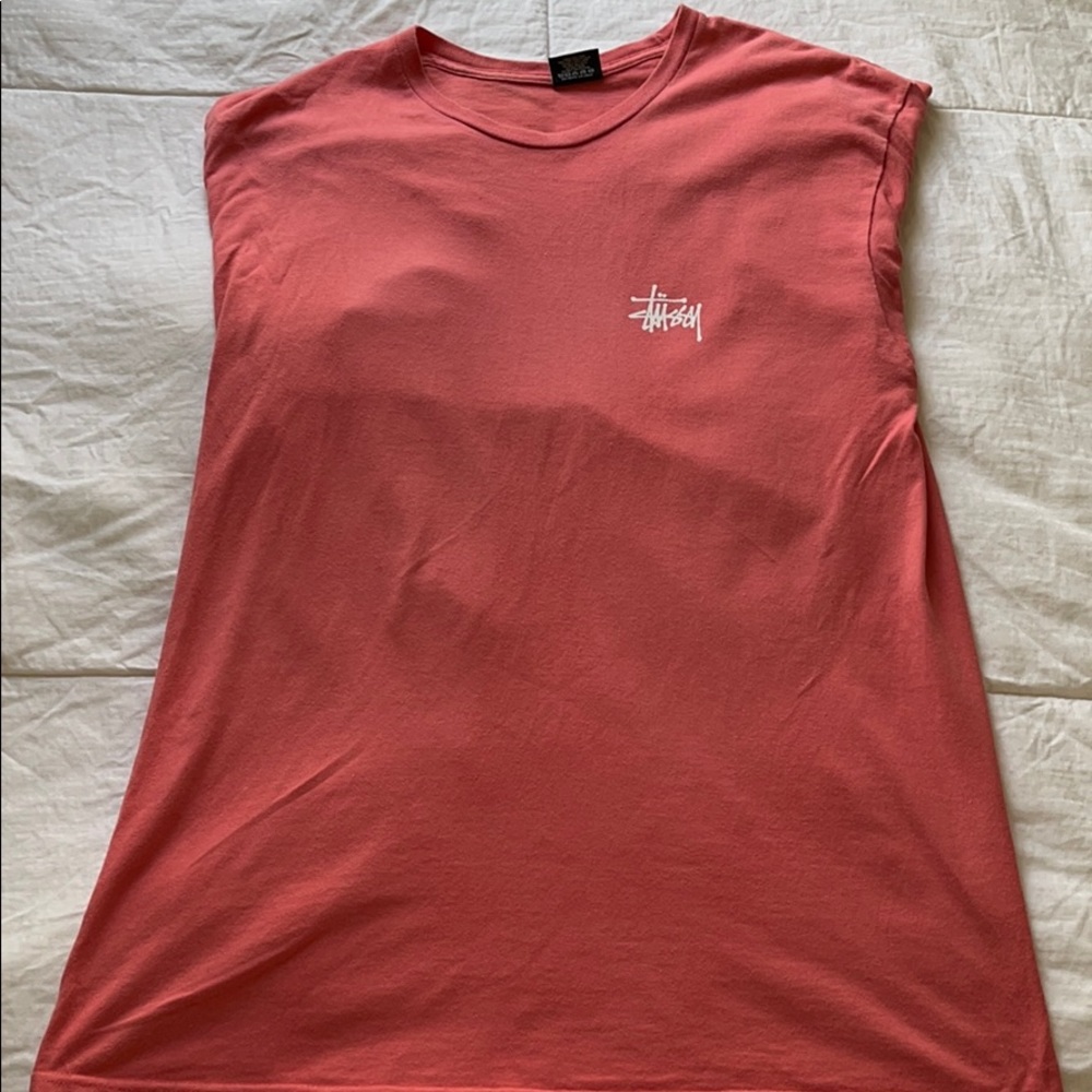 Salmon Stussy Shirt